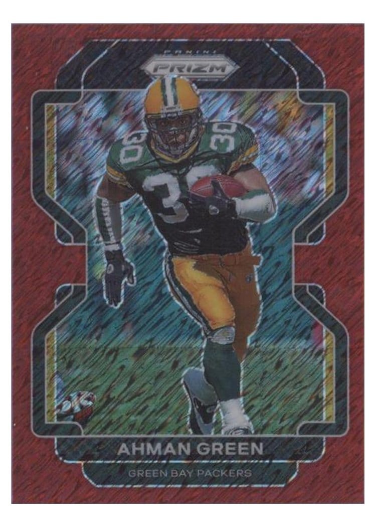 2021 Panini Prizm Base Set Ahman Green #145 card