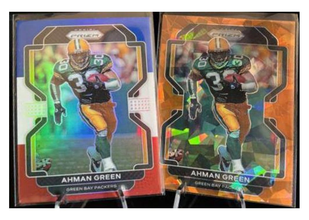 2021 Panini Prizm Base Set Ahman Green #145 card