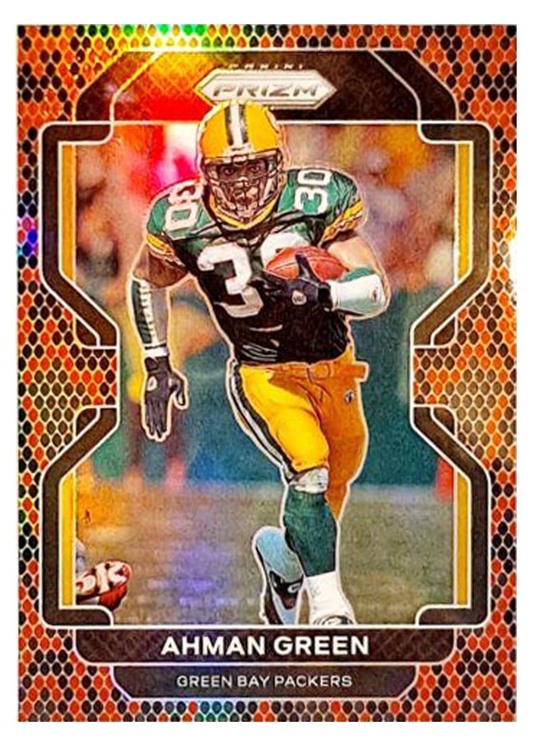 2021 Panini Prizm Base Set Ahman Green #145 card