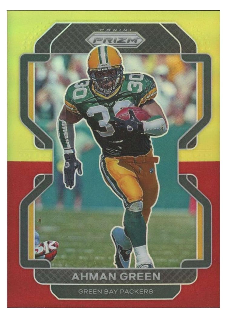 2021 Panini Prizm Base Set Ahman Green #145 card