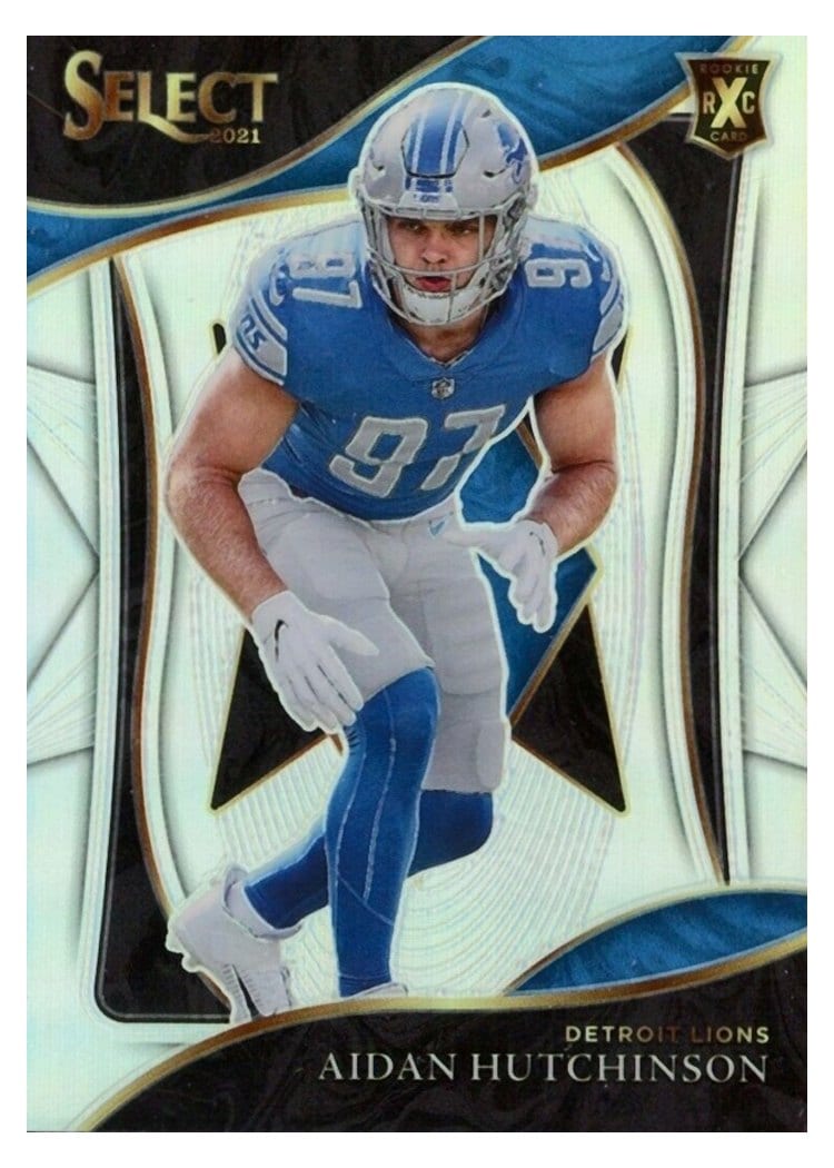 2021 Panini Select Base Set Aidan Hutchinson #419 card