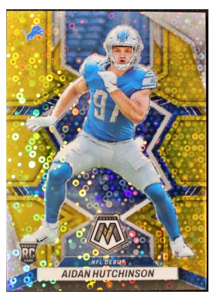2022 Panini Mosaic Base Set Aidan Hutchinson #287 card
