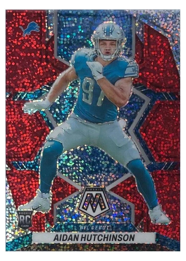2022 Panini Mosaic Base Set Aidan Hutchinson #287 card