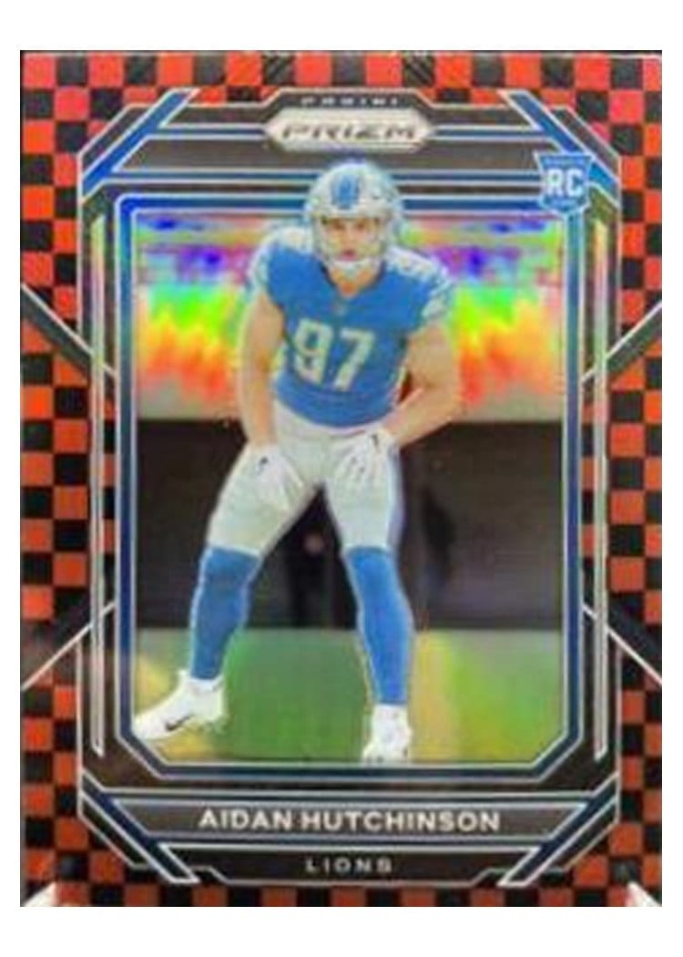 2022 Panini Prizm Base Set Aidan Hutchinson #340 card