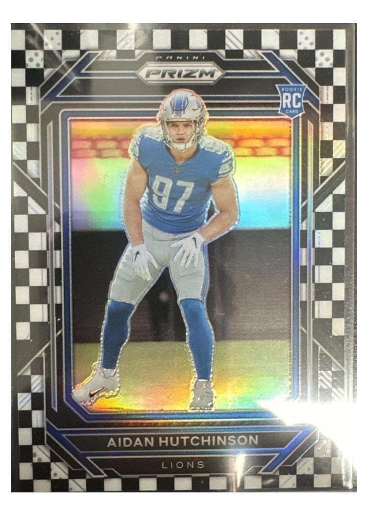 2022 Panini Prizm Base Set Aidan Hutchinson #340 card