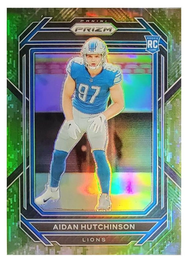 2022 Panini Prizm Base Set Aidan Hutchinson #340 card