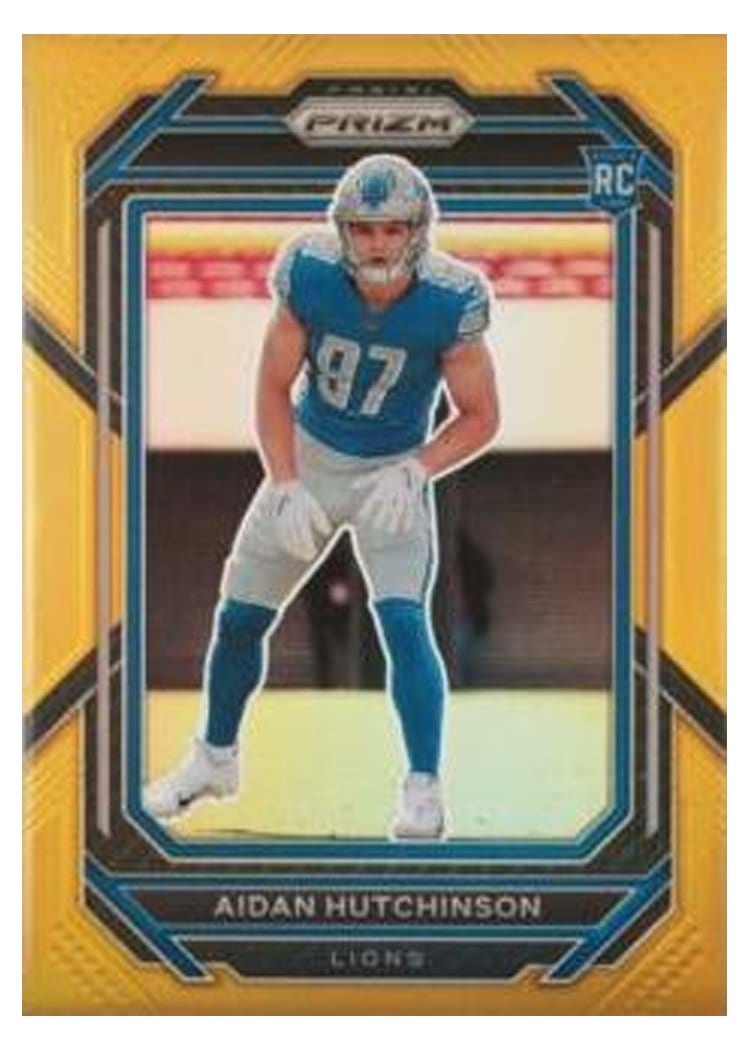 2022 Panini Prizm Base Set Aidan Hutchinson #340 card
