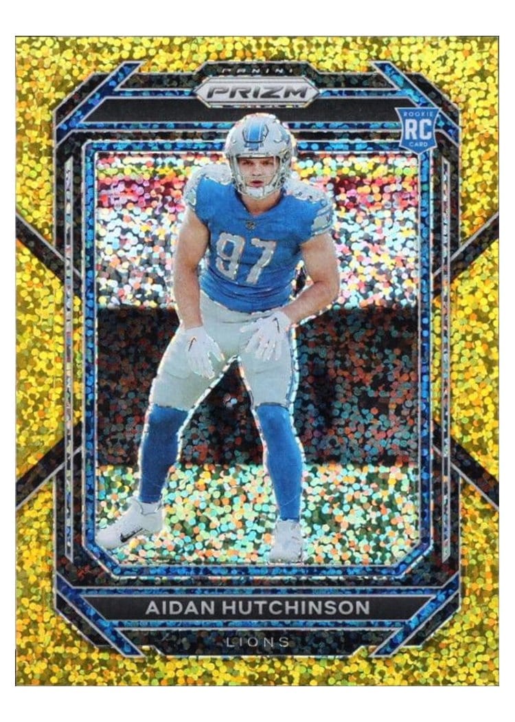 2022 Panini Prizm Base Set Aidan Hutchinson #340 card