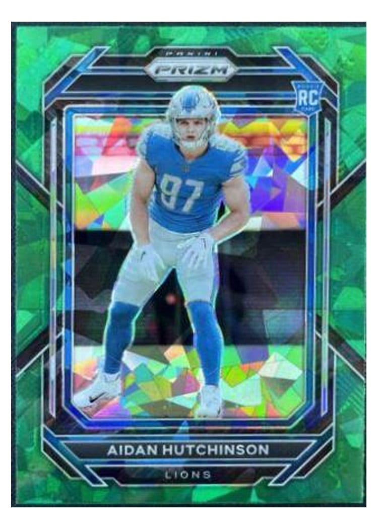 2022 Panini Prizm Base Set Aidan Hutchinson #340 card