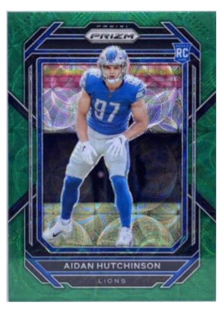 2022 Panini Prizm Base Set Aidan Hutchinson #340 card