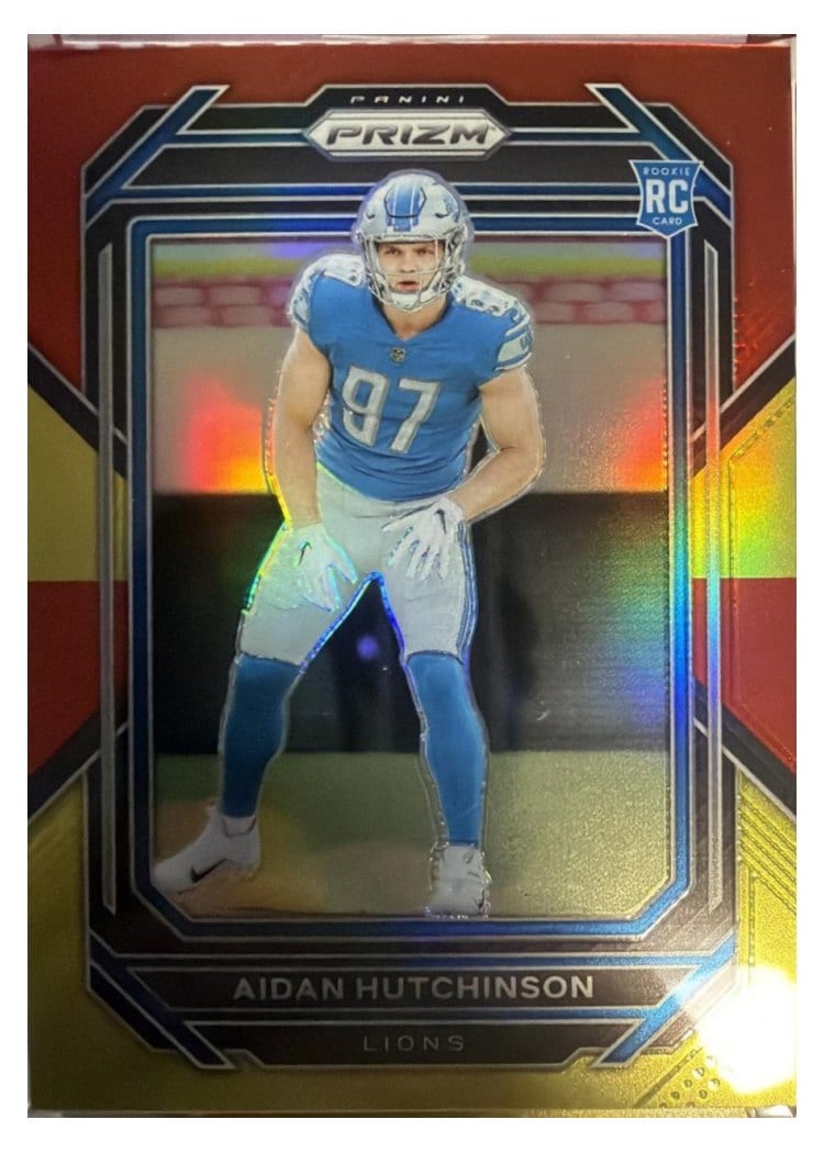 2022 Panini Prizm Base Set Aidan Hutchinson #340 card