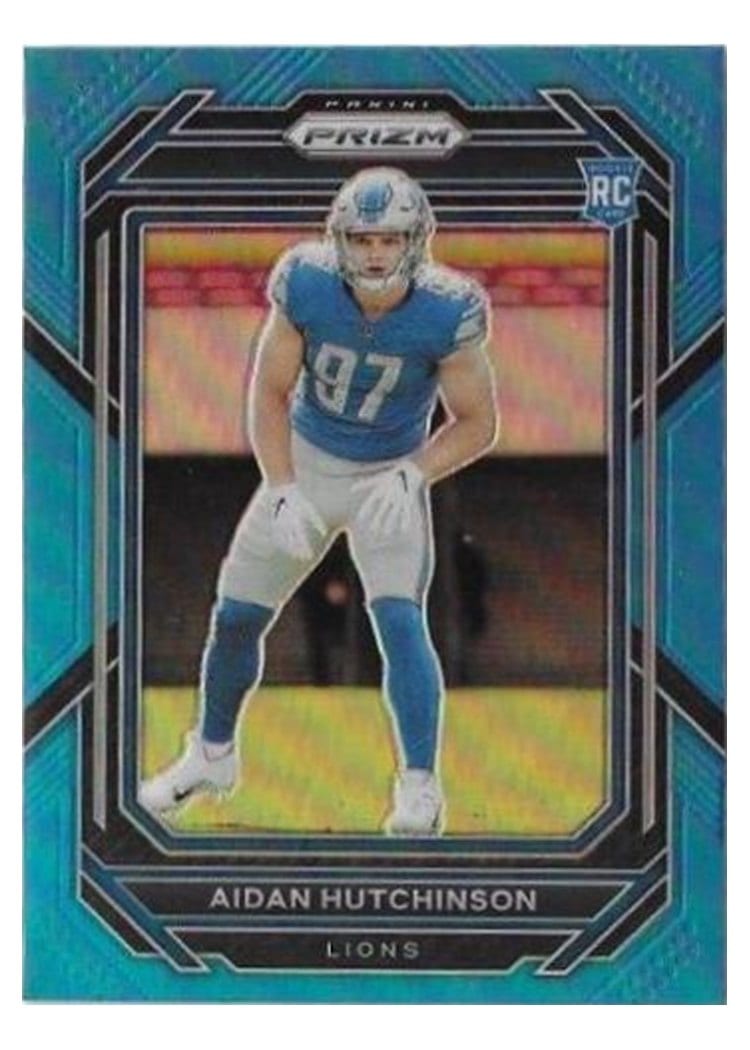 2022 Panini Prizm Base Set Aidan Hutchinson #340 card