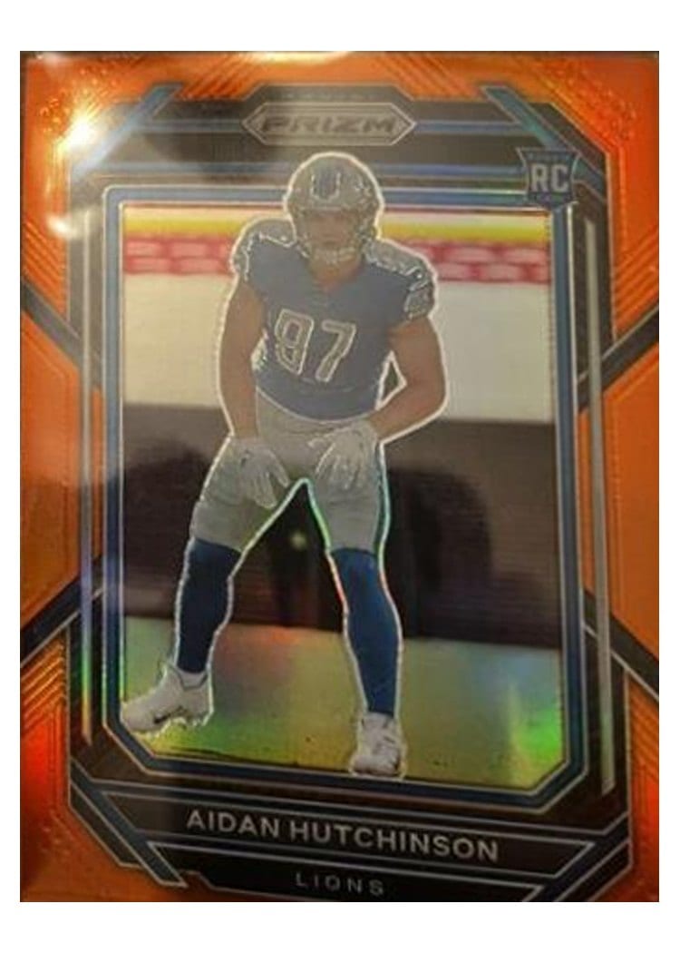 2022 Panini Prizm Base Set Aidan Hutchinson #340 card