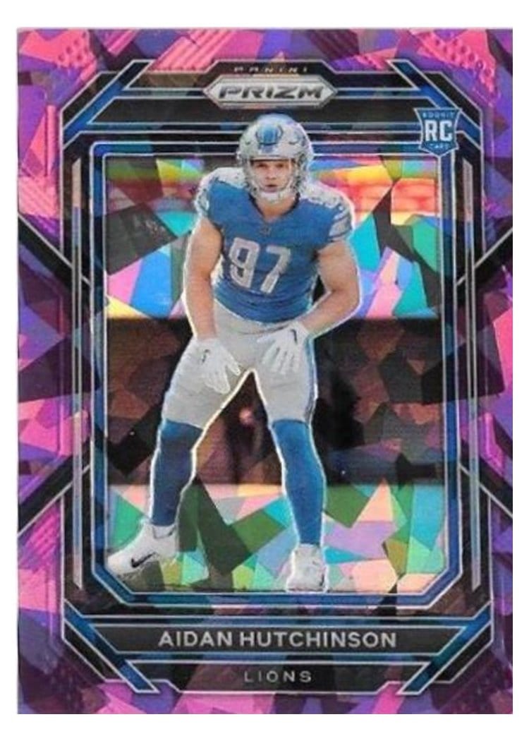 2022 Panini Prizm Base Set Aidan Hutchinson #340 card