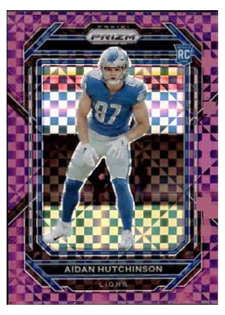 2022 Panini Prizm Base Set Aidan Hutchinson #340 card