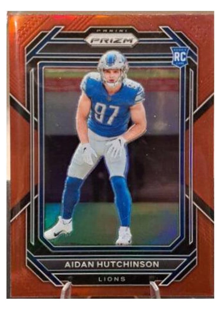 2022 Panini Prizm Base Set Aidan Hutchinson #340 card