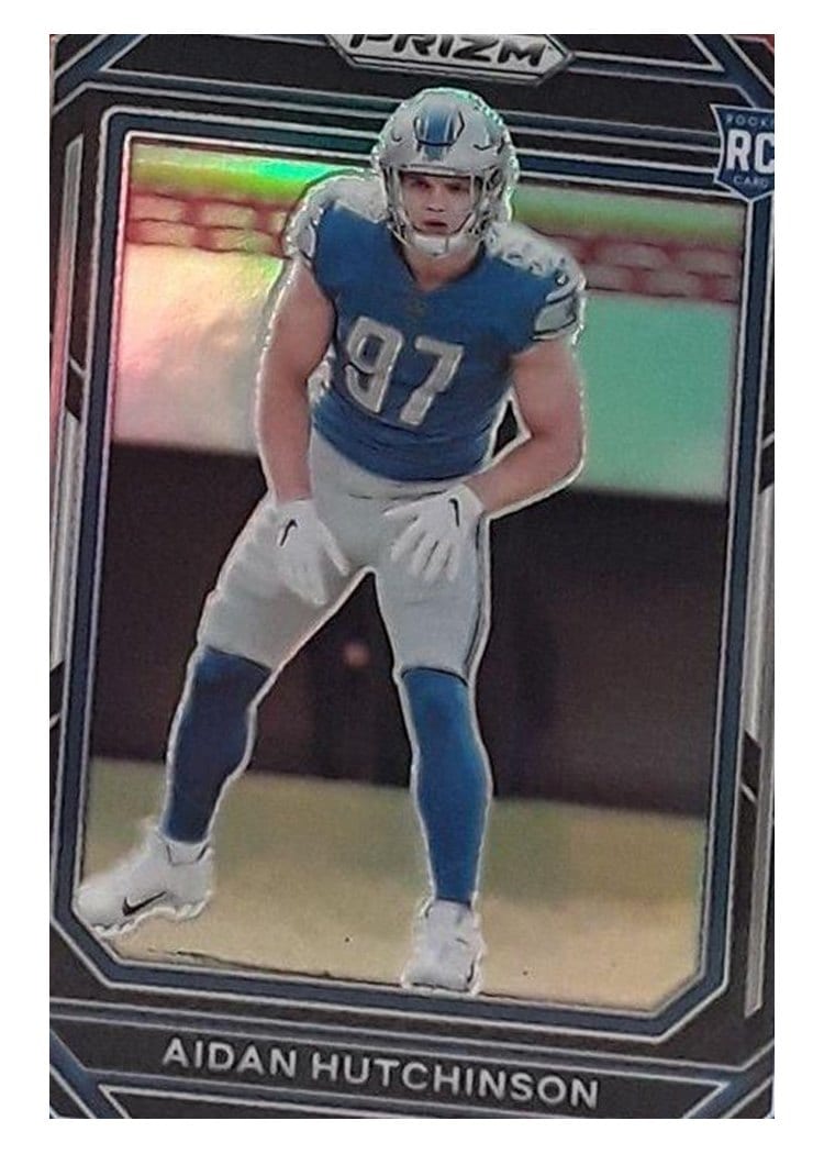 2022 Panini Prizm Base Set Aidan Hutchinson #340 card