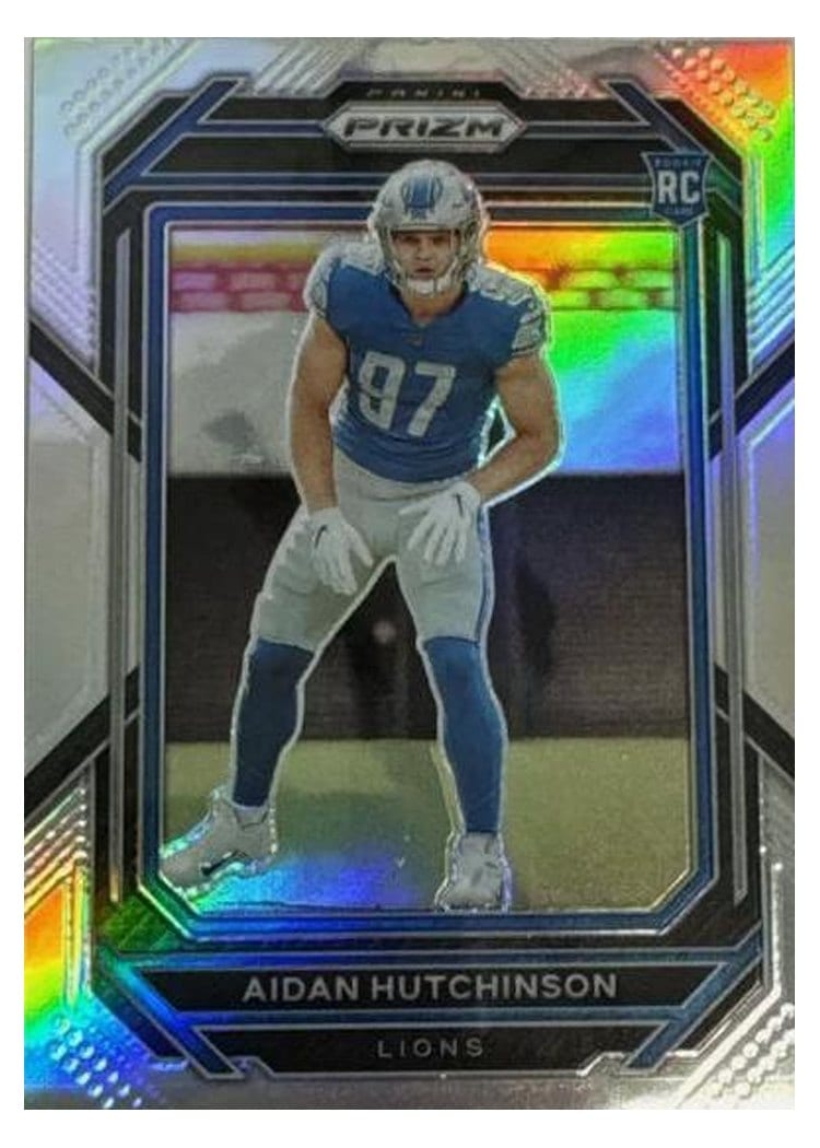 2022 Panini Prizm Base Set Aidan Hutchinson #340 card