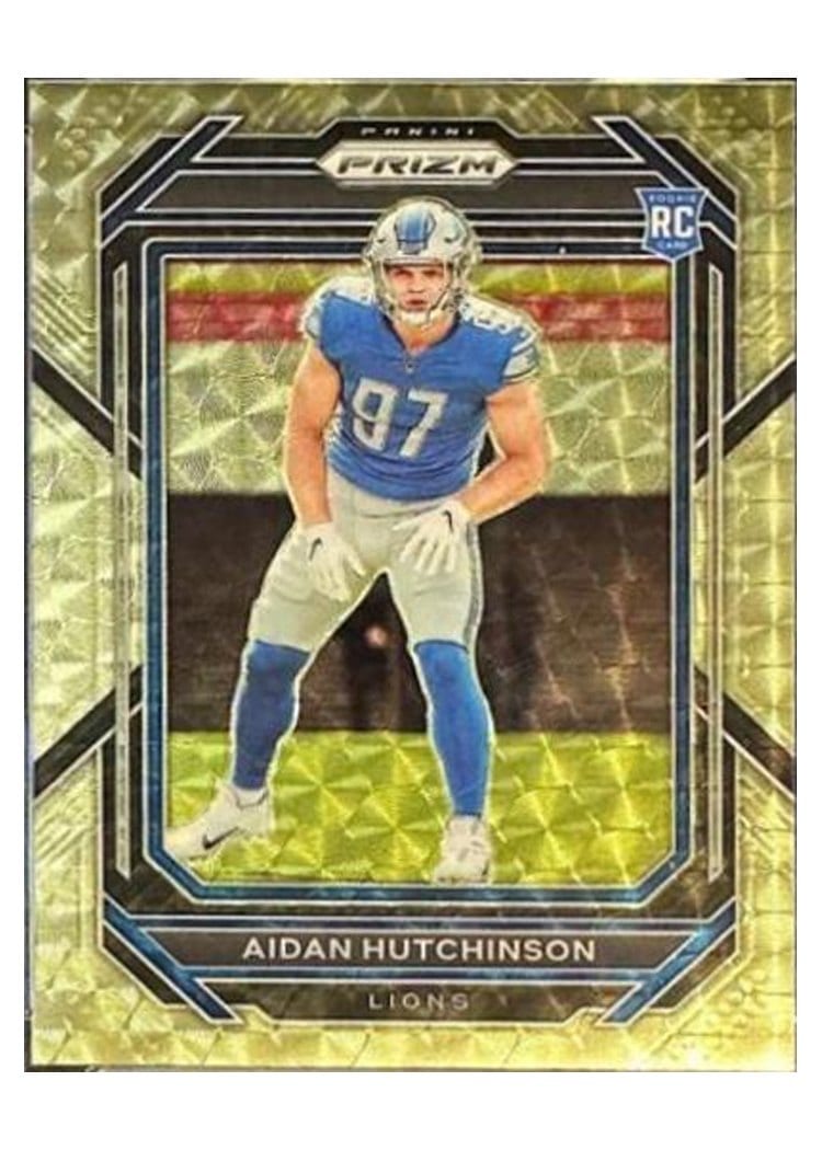 2022 Panini Prizm Base Set Aidan Hutchinson #340 card