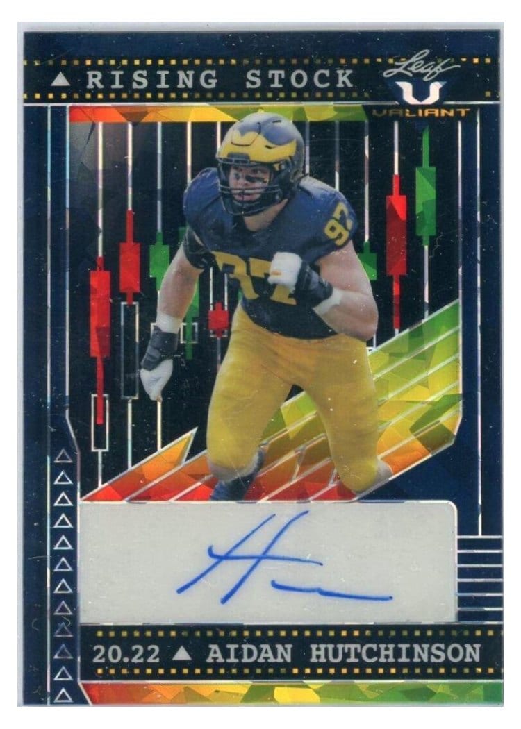 2022 Panini Prizm Base Set Aidan Hutchinson #340 card