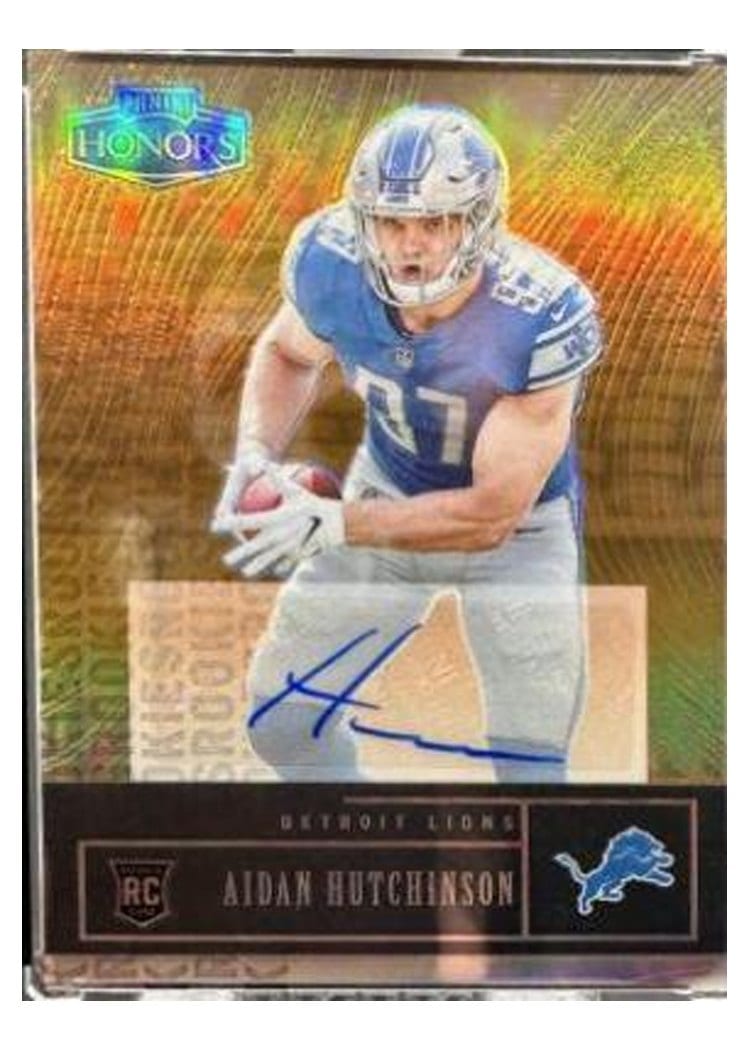 2022 Panini Prizm Base Set Aidan Hutchinson #340 card