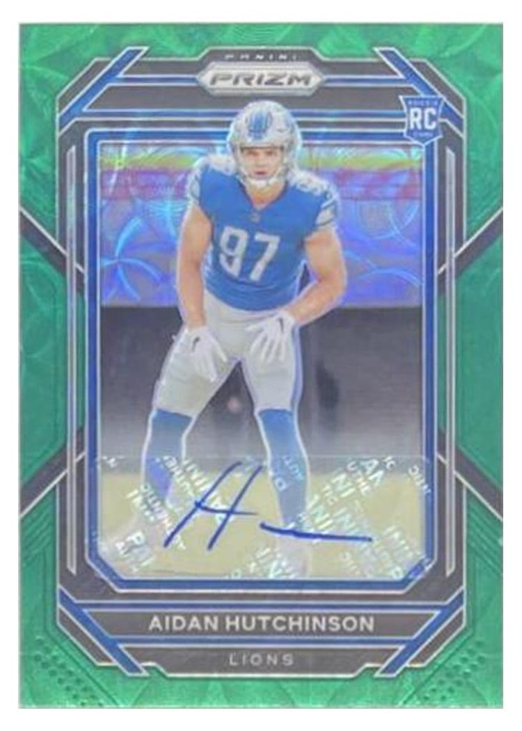 2022 Panini Prizm Base Set Aidan Hutchinson #340 card