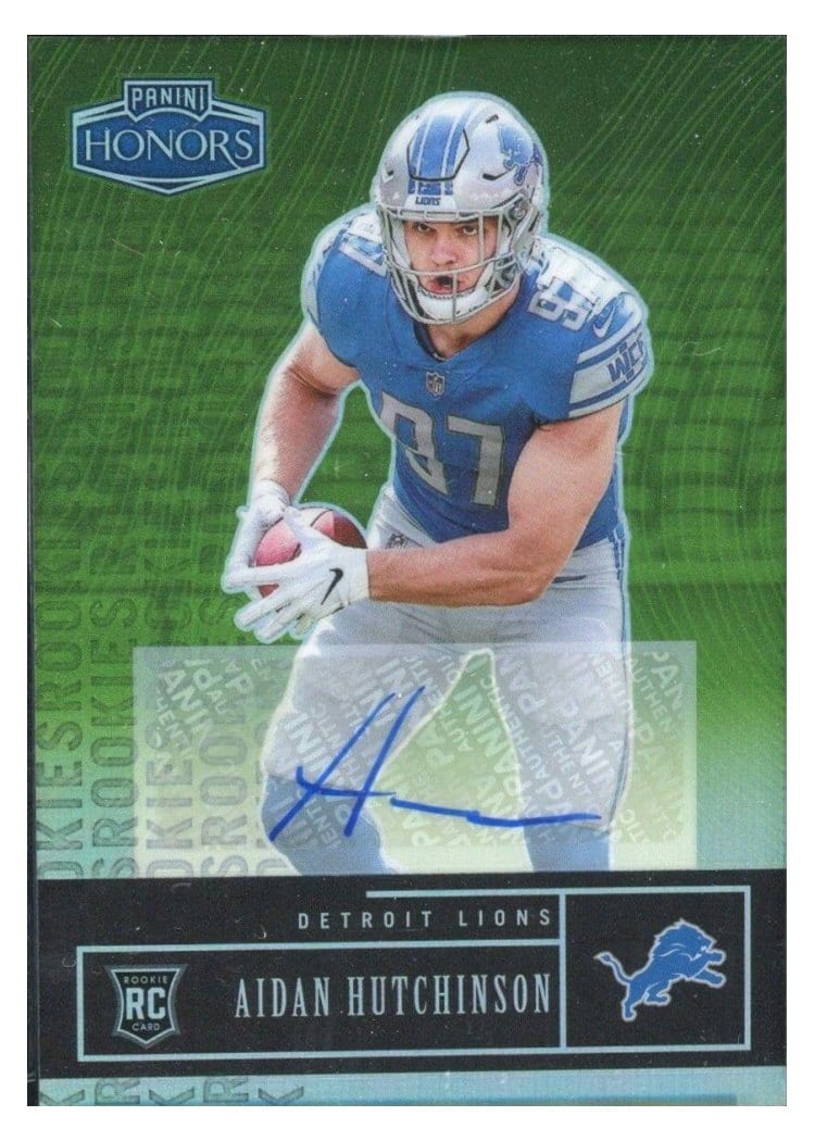 2022 Panini Prizm Base Set Aidan Hutchinson #340 card