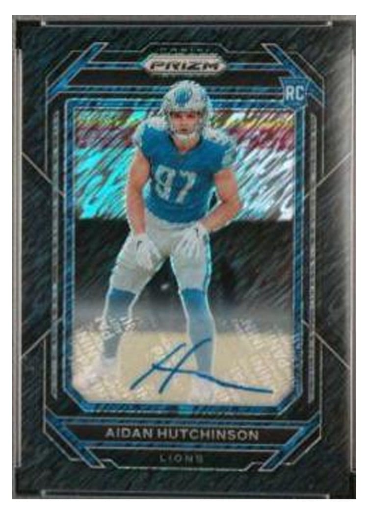 2022 Panini Prizm Base Set Aidan Hutchinson #340 card