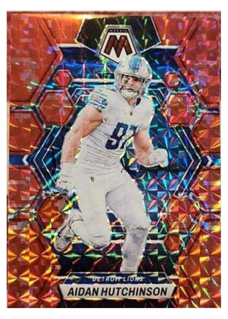 2023 Panini Mosaic Base Set Aidan Hutchinson #189 card