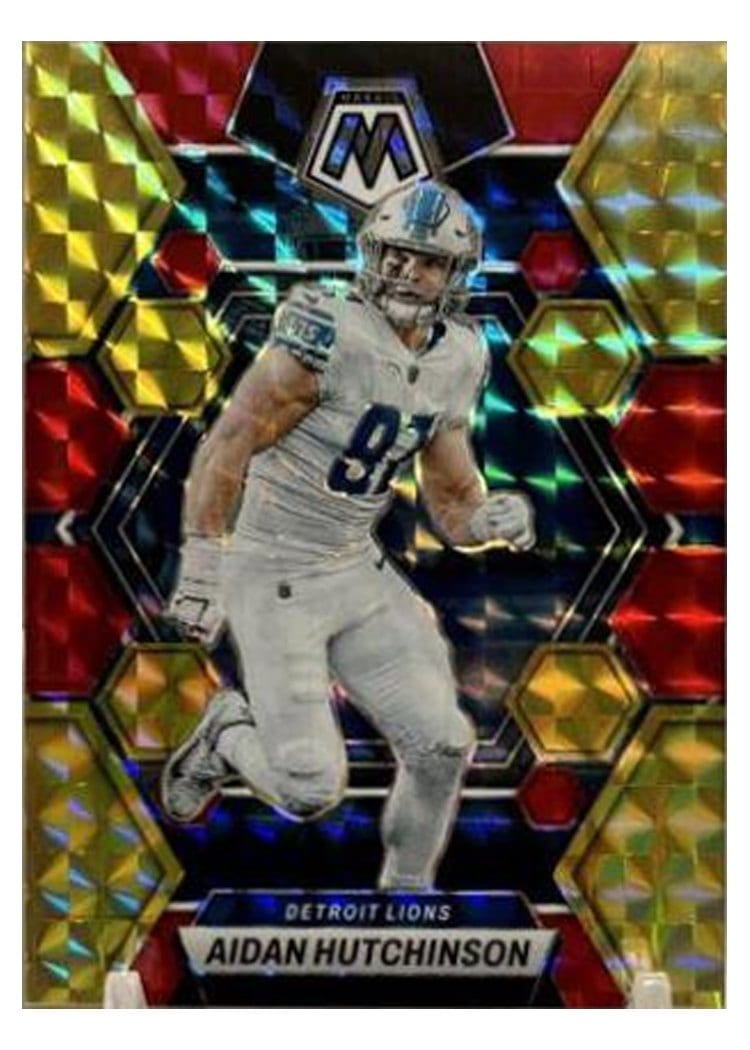 2023 Panini Mosaic Base Set Aidan Hutchinson #189 card
