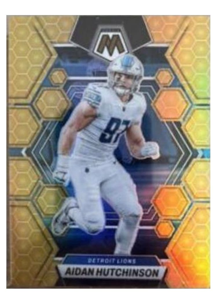 2023 Panini Mosaic Base Set Aidan Hutchinson #189 card