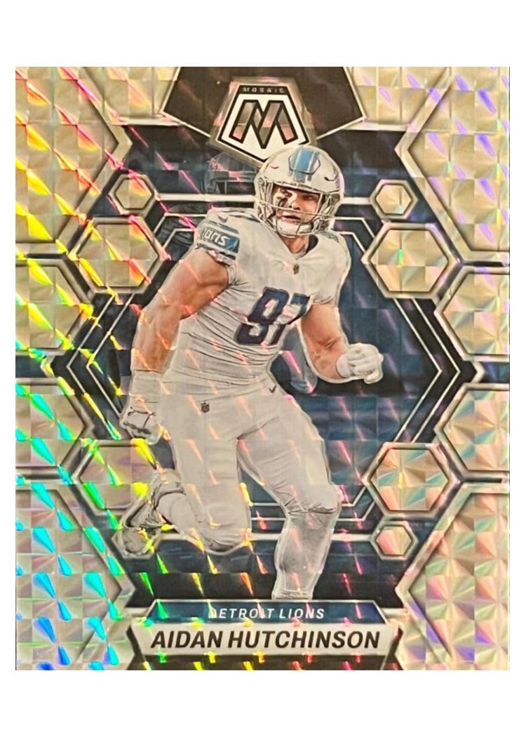 2023 Panini Mosaic Base Set Aidan Hutchinson #189 card
