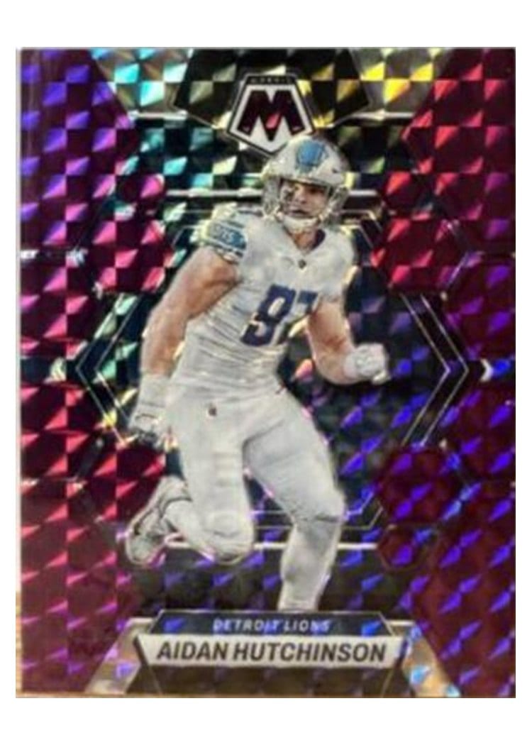 2023 Panini Mosaic Base Set Aidan Hutchinson #189 card