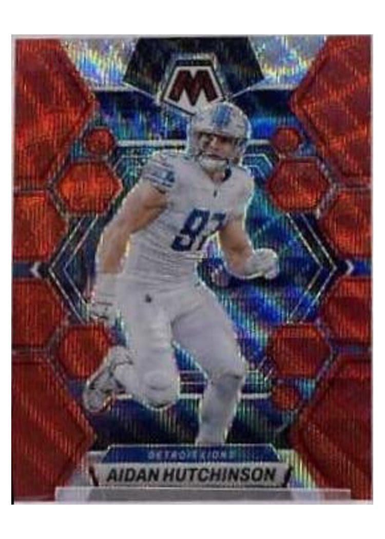 2023 Panini Mosaic Base Set Aidan Hutchinson #189 card