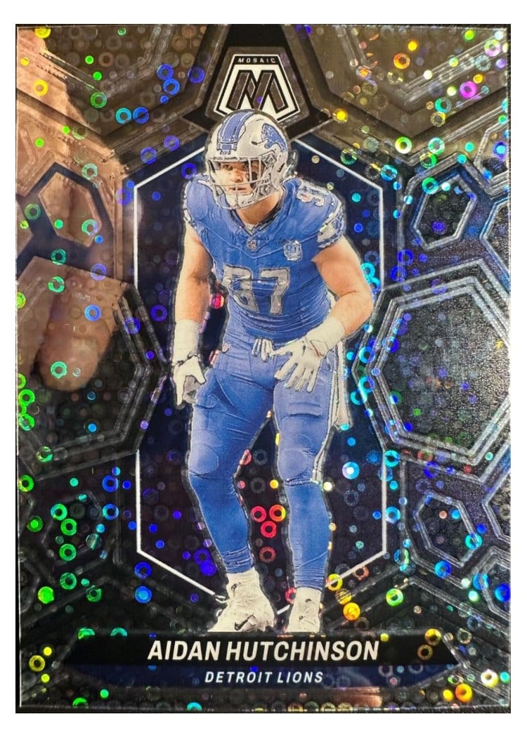 2024 Panini Mosaic Base Set Aidan Hutchinson #76 card