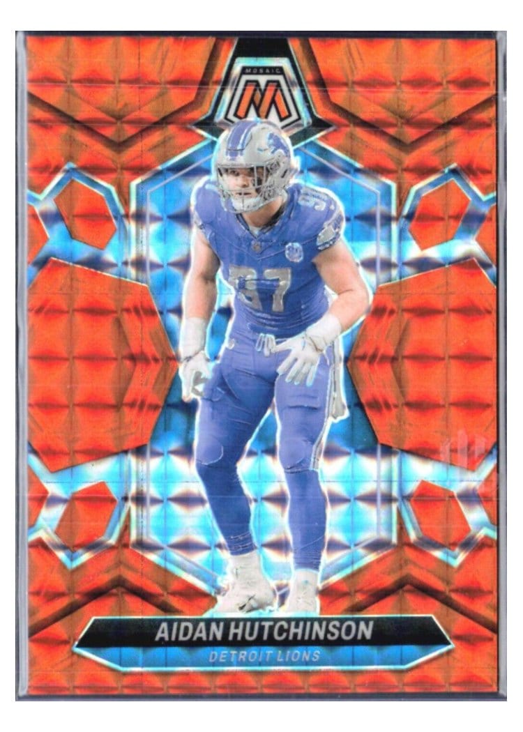 2024 Panini Mosaic Base Set Aidan Hutchinson #76 card