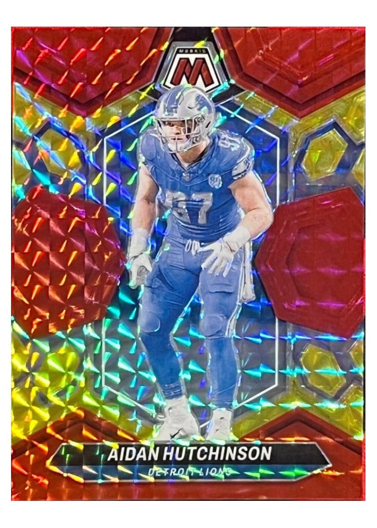 2024 Panini Mosaic Base Set Aidan Hutchinson #76 card