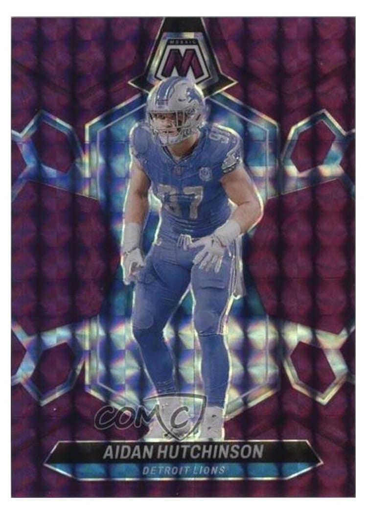 2024 Panini Mosaic Base Set Aidan Hutchinson #76 card