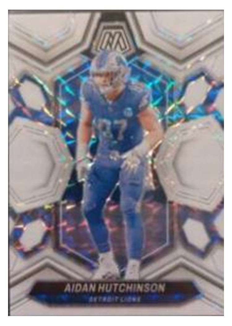 2024 Panini Mosaic Base Set Aidan Hutchinson #76 card