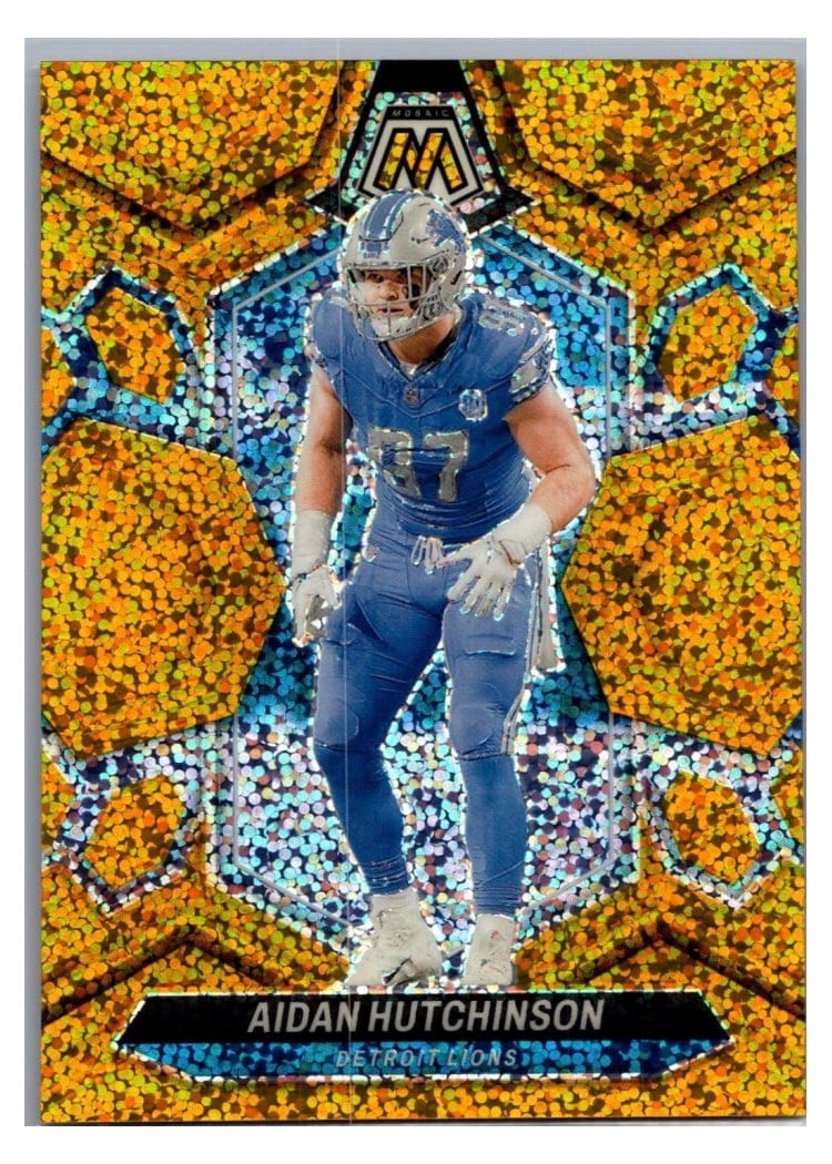 2024 Panini Mosaic Base Set Aidan Hutchinson #76 card