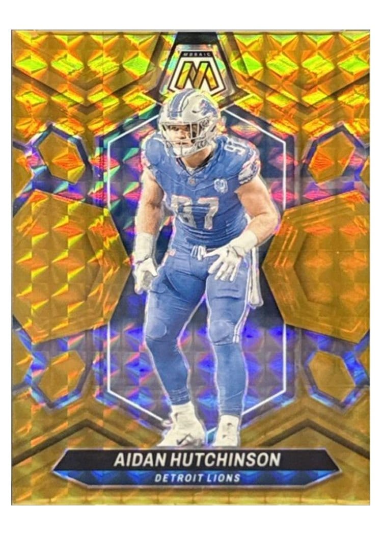 2024 Panini Mosaic Base Set Aidan Hutchinson #76 card