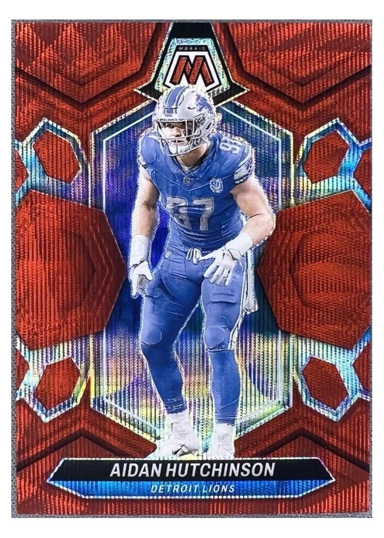 2024 Panini Mosaic Base Set Aidan Hutchinson #76 card