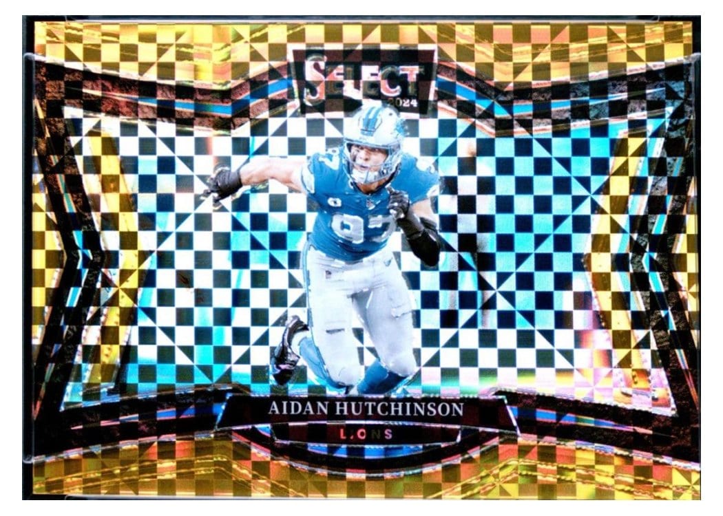 2024 Panini Select Base Set Aidan Hutchinson #402 card