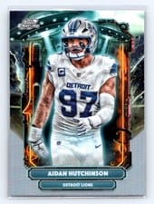 2025 Topps Cosmic Chrome Extraterrestrial Talent Aidan Hutchinson #ET-19