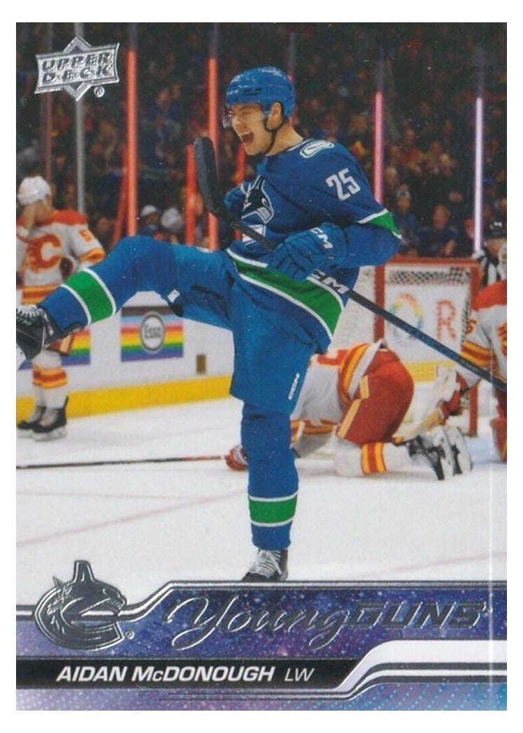 2023-24 Upper Deck Base Set Aidan McDonough #232 card