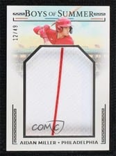 2024 Panini Boys of Summer Jumbo Prospect Materials Aidan Miller #JPM-AM