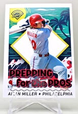 2024 Panini Prospect Edition Prepping for the Pros Aidan Miller #12 card