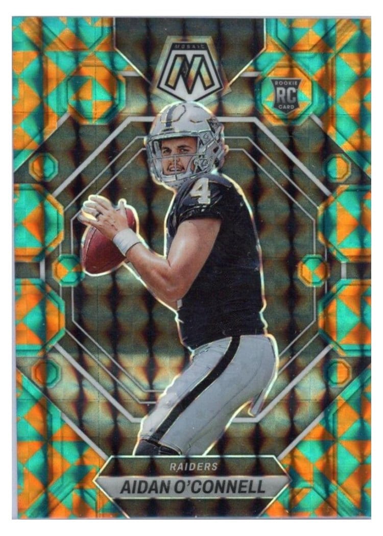 2023 Panini Mosaic Base Set Aidan O'Connell #281 card
