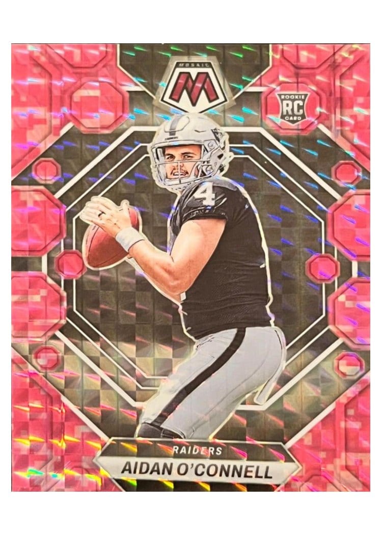 2023 Panini Mosaic Base Set Aidan O'Connell #281 card