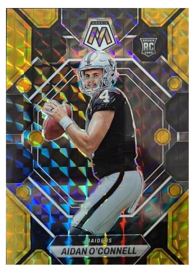 2023 Panini Mosaic Base Set Aidan O'Connell #281 card